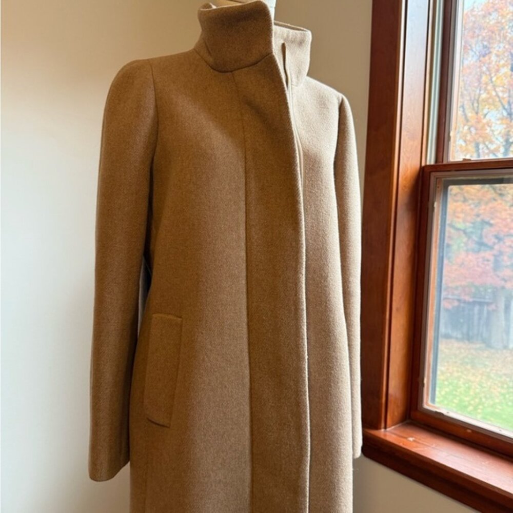 J.Crew Tan Wool Coat